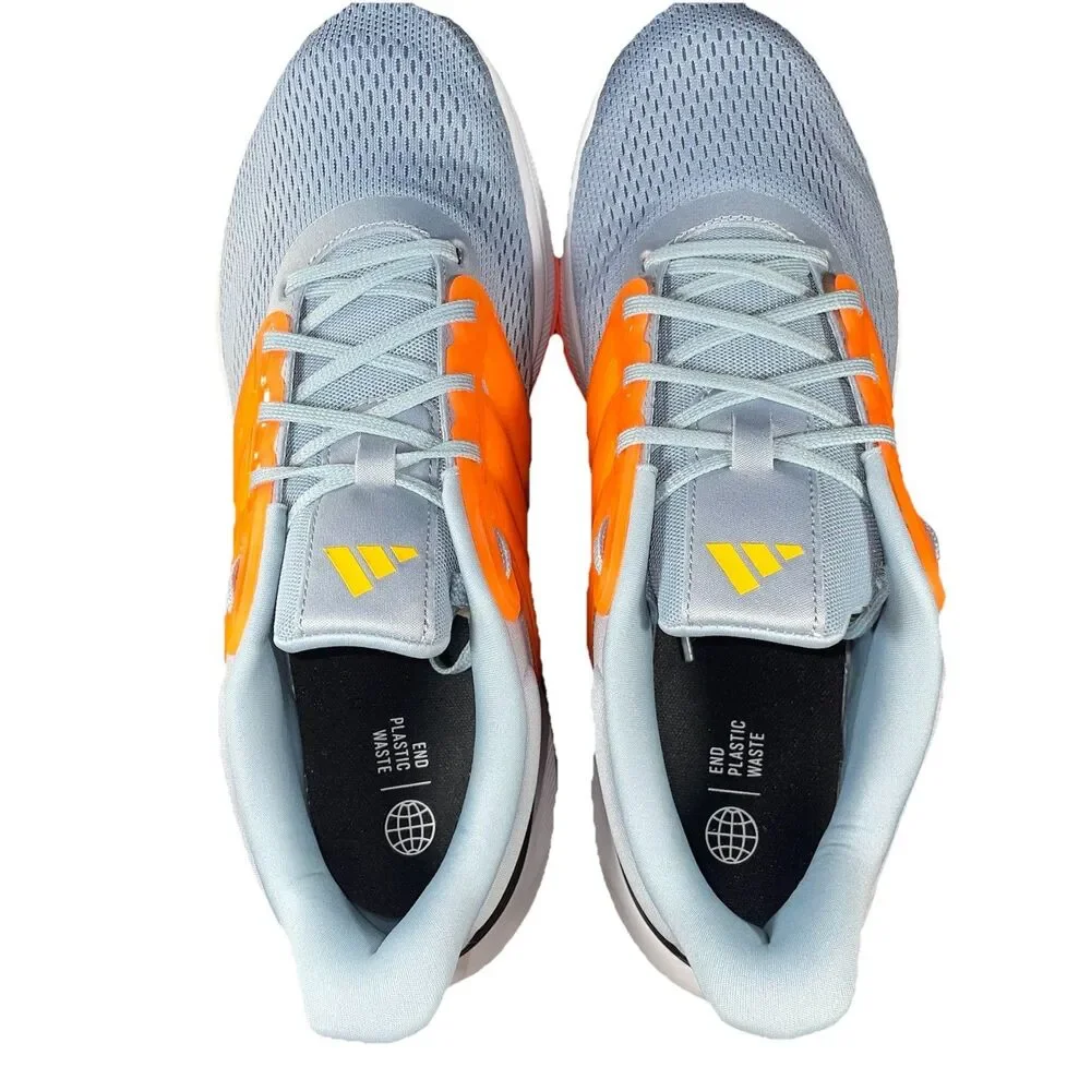 Adidas Ultra Bounce Men’s Running Shoes Grey Orange Size 11.5 Cushioned